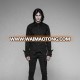 WY-907 Gothic Simple Shirt cotton fabric shirts men